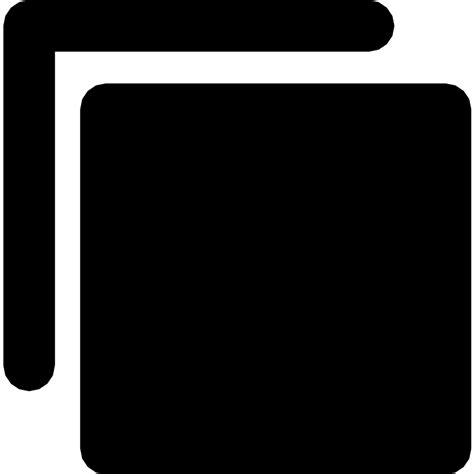 Pages Interface Symbol Of Black Squares Vector Svg Icon Svg Repo