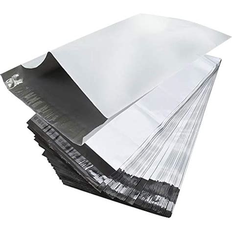 Poly Mailers 10x13 100 Pack 25mil White Shipping Envelopes Bags For