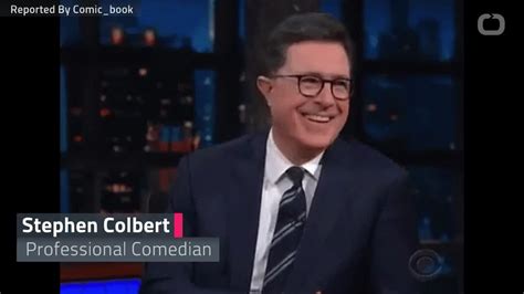 Stephen Colbert Jokes About Avengers Spoiler Alert Video Dailymotion