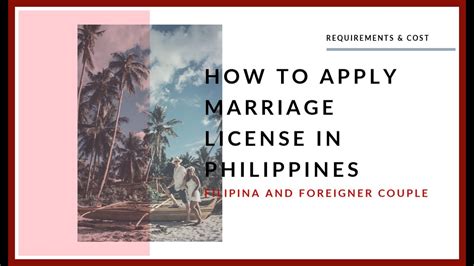 How To Apply Marriage License In The Philippines Long Way And Short Cut Way Youtube