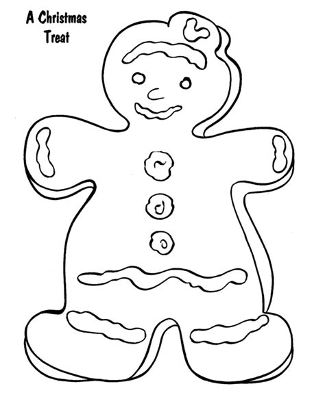 On the first day of christmas, our true love gave to us: Christmas treats coloring pages download and print for free