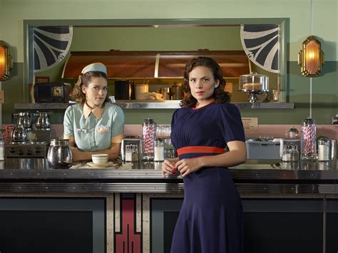 Peggy Carter And Angie Martinelli - Section of Randomness | Agent carter, Peggy carter, Hayley atwell