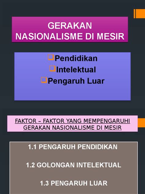 Ia adalah seorang dokter, sastrawan, dan telah menjadi salah satu perintis gerakan nasionalisme. Gerakan Nasionalisme Di Mesir
