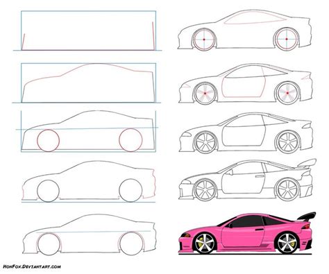 Simple Car Drawing Drawing Lessons Easy Drawings