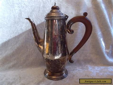 Vintage Reproduction Old Sheffield Silver Plate Tea Pot For Sale In