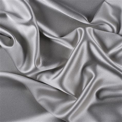 Light Gray Silk Crepe Back Satin 8000m126 Fabric Depot