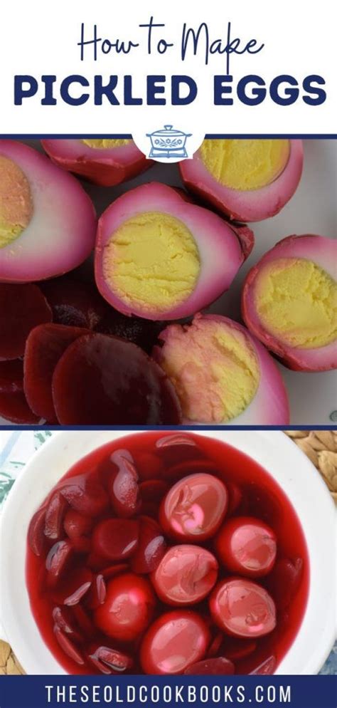 Pickled Eggs In Beet Juice These Old Cookbooks Red Egg Recipe