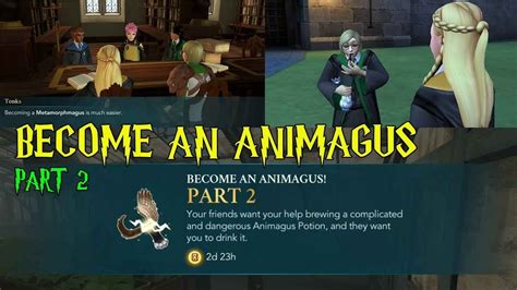 Harry Potter Hogwarts Mystery Become An Animagus Part 2 Youtube
