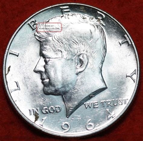 Dollars Today 1964 Kennedy Half Dollar Uncirculated Value