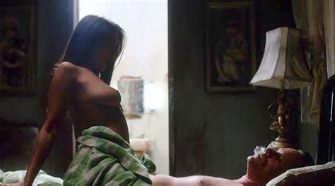 Leslie Bega Topless Sex Scene From Angel In Red Scandal Planet