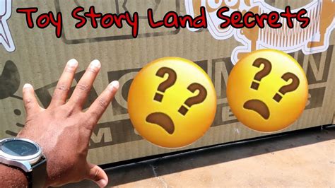 Hidden Secrets Of Toy Story Land And The Play Disney App Youtube