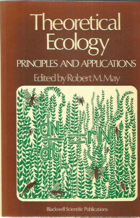 Theoretical Ecology Principles And Applications Kirjapinofi