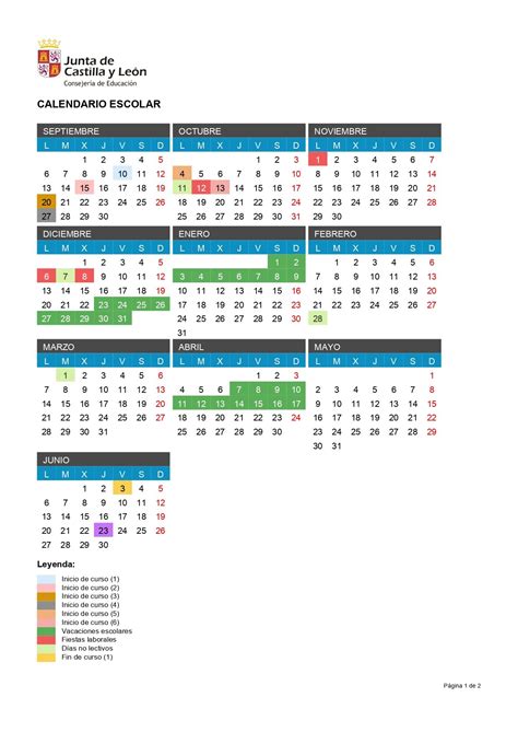 Calendario Escolar 2021