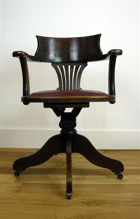 New and used items, cars, real estate, jobs, services, vacation rentals and more virtually anywhere two used office chairs. 1920s Vintage Oak Swivel Office Desk Chair