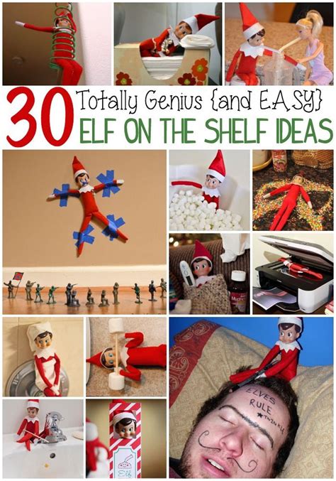 25 Easy Elf On The Shelf Ideas