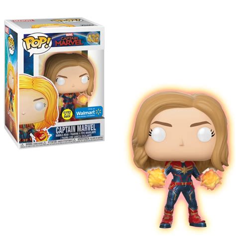 Funko Collectibles FUNKO POP MARVEL CAPTAIN MARVEL 425 VINYL CHASE
