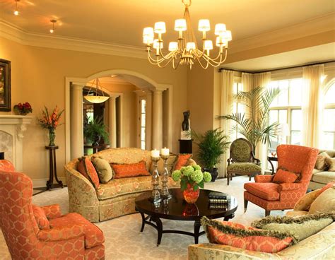 19 Orange Living Room Designs Decorating Ideas Design Trends