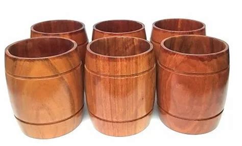 Wooden Tumbler At Rs 170 Piece Wooden Glass In Vadodara Id 22513129497
