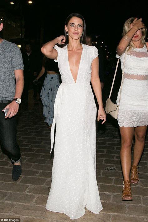 Jessica Lowndes In Cannes 2015 Dresses Jessica Lowndes White Dress