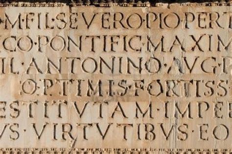 Roman Latin Language