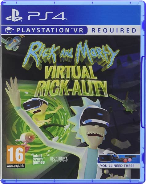 Rick And Morty Virtual Rick Ality Ps4 Uk Pc And Video Games