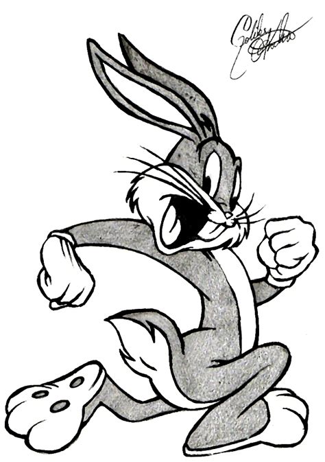 How To Draw Bugs Bunny Bugs Drawing Bugs Bunny Bunny