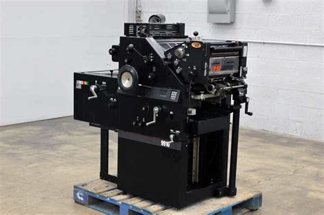 Ab Dick 9910 Two Color Printing Press W Ae T 51 2nd Color Head Boggs