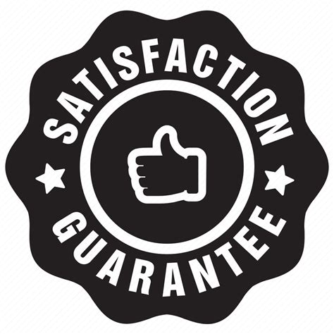 Customer Guarantee Label Review Satisfaction Icon Download On Iconfinder