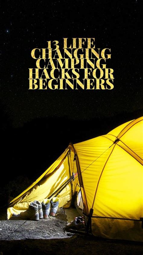 13 Camping Tips For Beginners (+ 3 Easy Hacks!) - ZipOutdoors | Camping for beginners, Camping ...