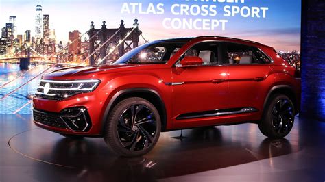 Volkswagen Atlas Cross Sport Concept Previews New Five Seat Suv