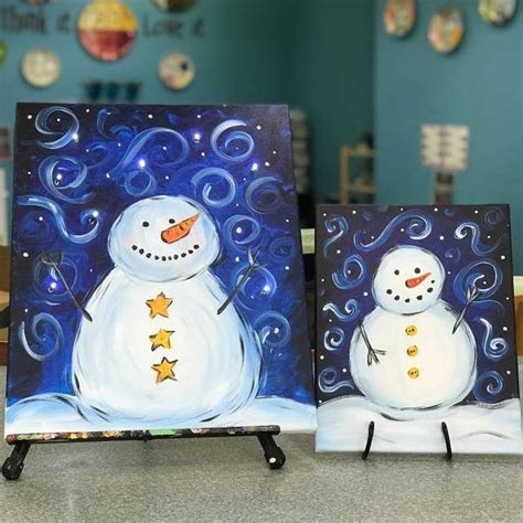 Image Result For Step By Step Directions On How To Paint A Snowman On