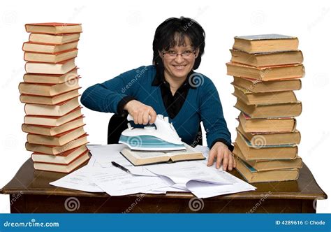Hard Working Woman Stock Photo Image Of Business Lawyer 4289616
