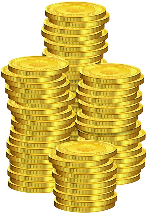 Coins Clipart Coins Transparent Free For Download On Webstockreview 2019