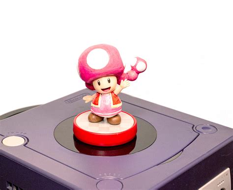 Toadette Custom Amiibo Super Mario Nintendo Etsy