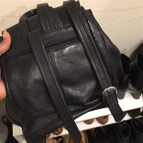 Tignanello Bags Vintage Leather Backpack Poshmark