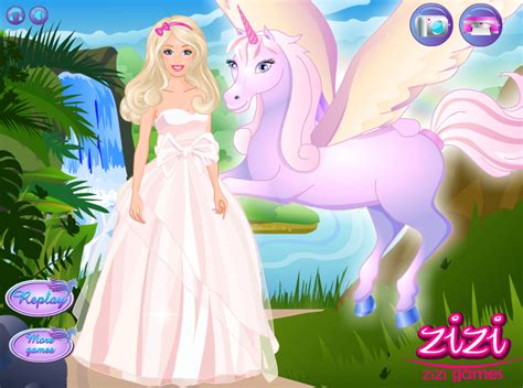 Barbie And The Unicorn Game