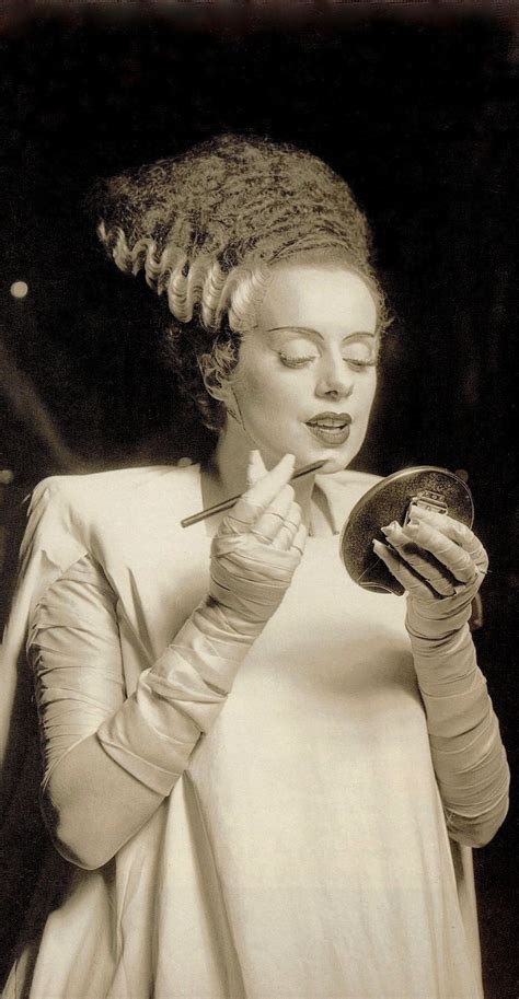 Iconic Elsa Lanchester In The Greatest Horror Sequel Of All Time The Bride Of Frankenstein 1935