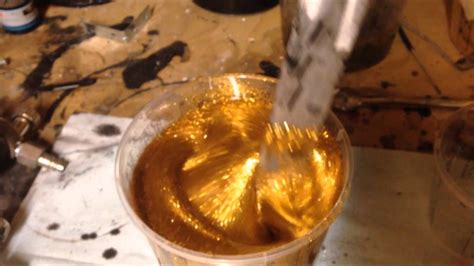 How To Spray Custom Metal Flake Paint Youtube