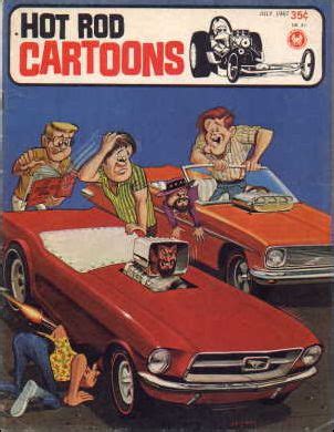 Hot Rod Cartoons A Jul Comic Book By Petersen