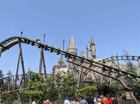 Flight Of The Hippogriff At Universal Studios Hollywood California
