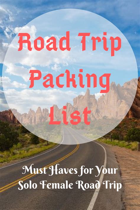 Road Trip Packing List 9 Must Haves For The Road Traveling Black