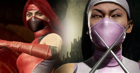 Mileena And Skarlet Go Full On Retro With Their Classic Costumes In These Beautiful Mortal