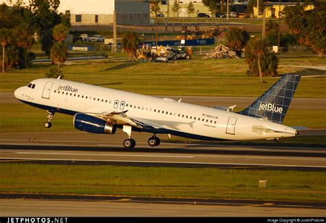 N663jb Airbus A320 232 Jetblue Airways Justinpistone Jetphotos