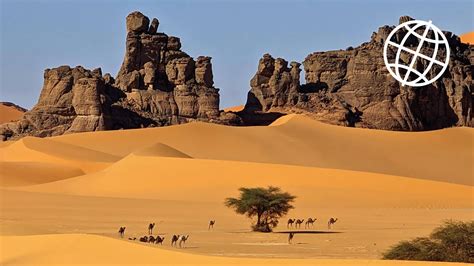 Amazing Sahara Tassili Najjer Algeria Amazing Places 4k Youtube