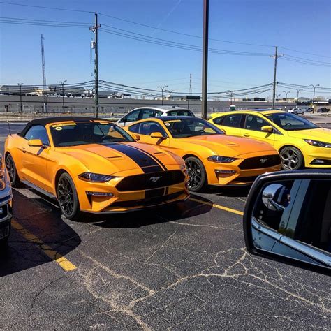 For 2018, ford gives this generation of mustang a significant refresh. Here's How The 2018 Mustang Looks In Orange Fury ...