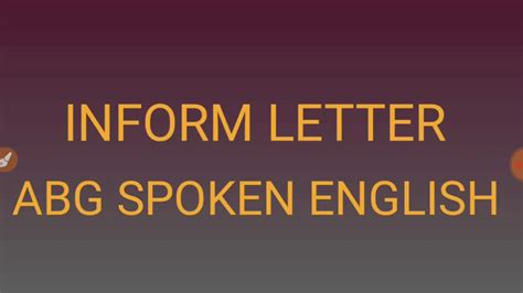 These letters are personal letters that are not used for official purposes. Informal letter writing in English (in kannada) - YouTube