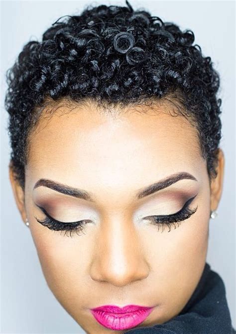 Your curl pattern is also identified by the shape that the strands of hair make, whether they kink, curve, or wind around themselves into spirals, says hairstylist. 40 Short Natural Hairstyles for Black Women