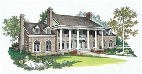 Neoclassical House Plan With 4159 Square Feet And 4 Bedroomss From