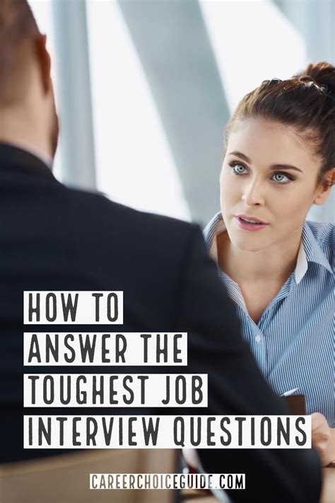 how to answer the toughest job interview questions employer will ask use this simple