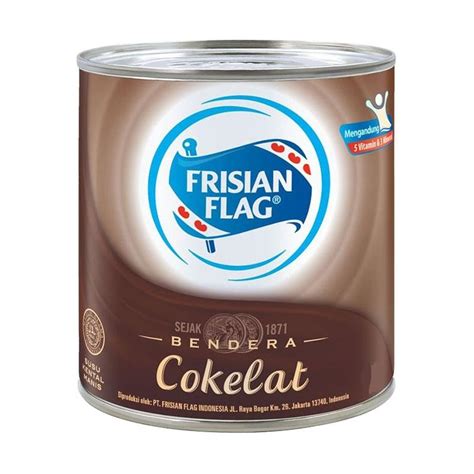 Jual Frisian Flag Susu Kental Manis Chocolate Kaleng 370 G Di Seller
